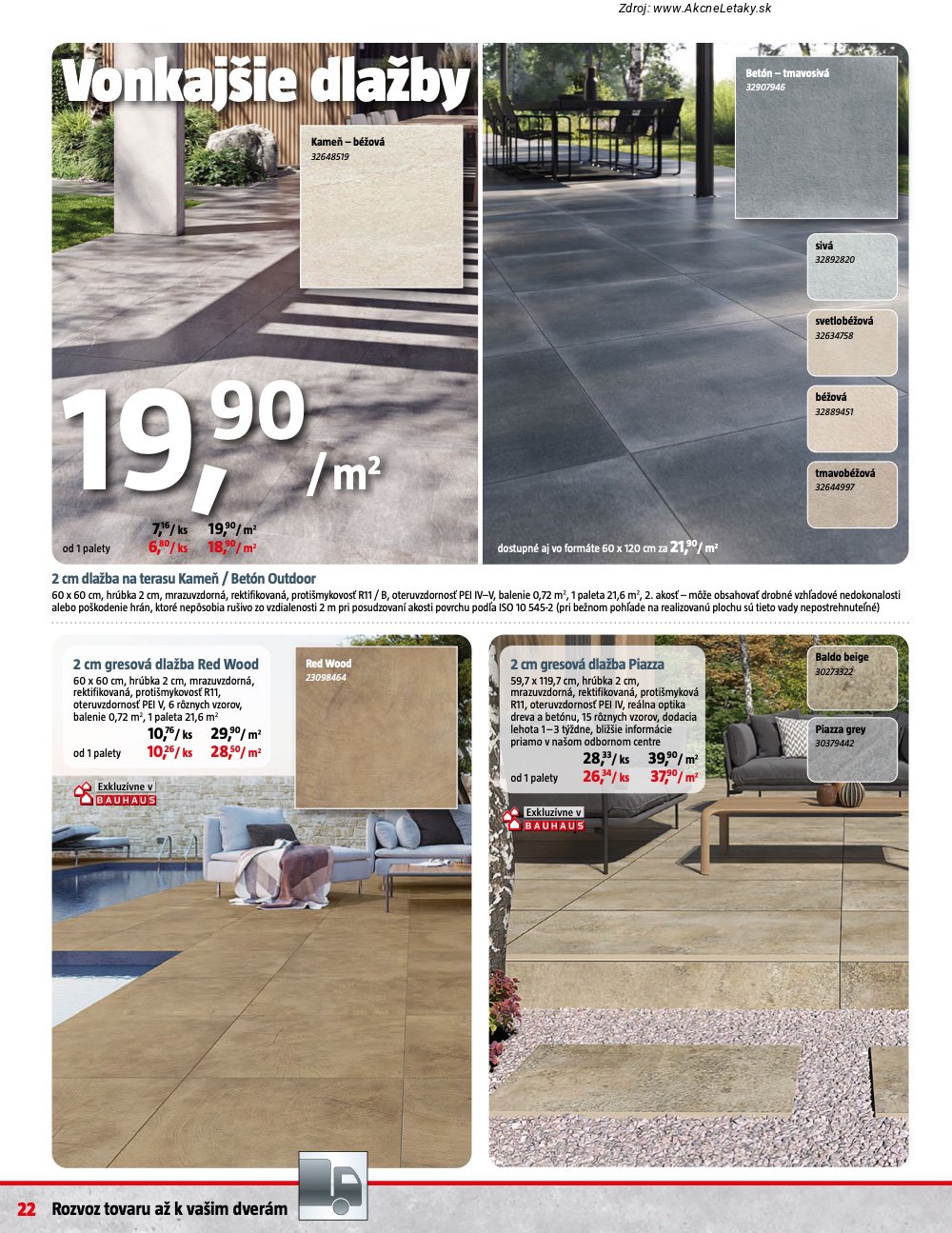 Leták BAUHAUS - strana 22