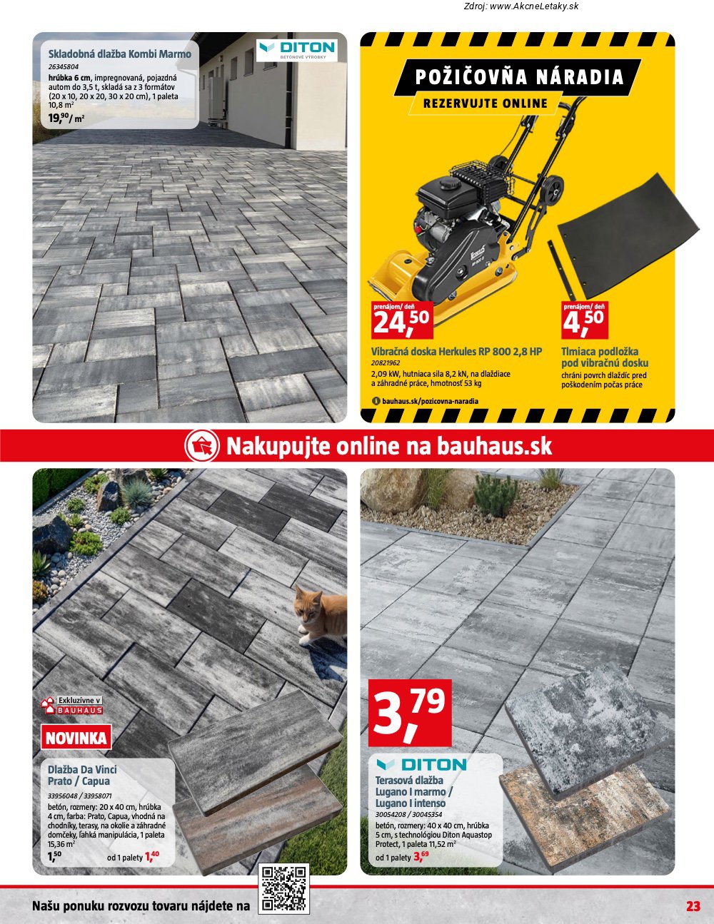 Leták BAUHAUS - strana 23