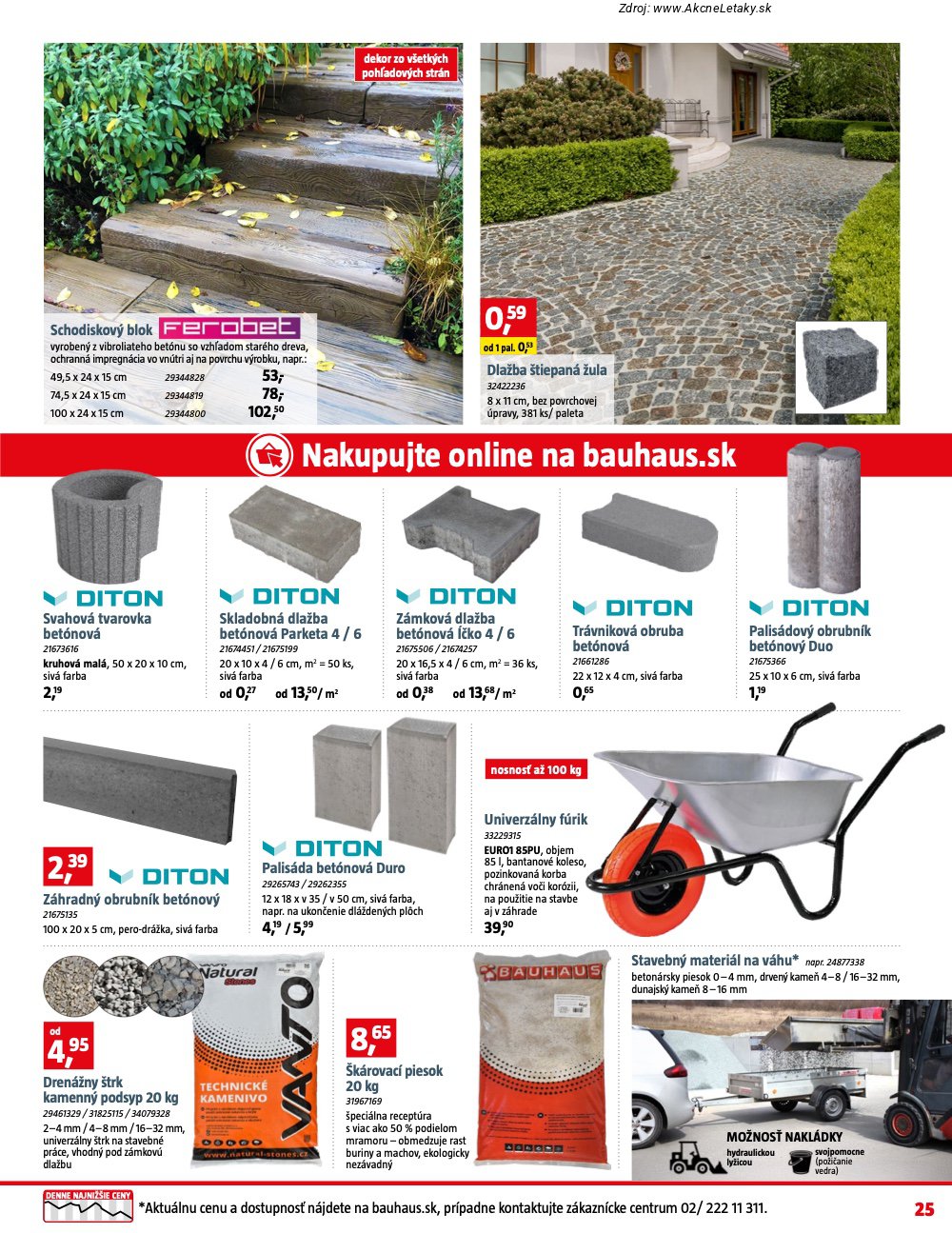 Leták BAUHAUS - strana 25