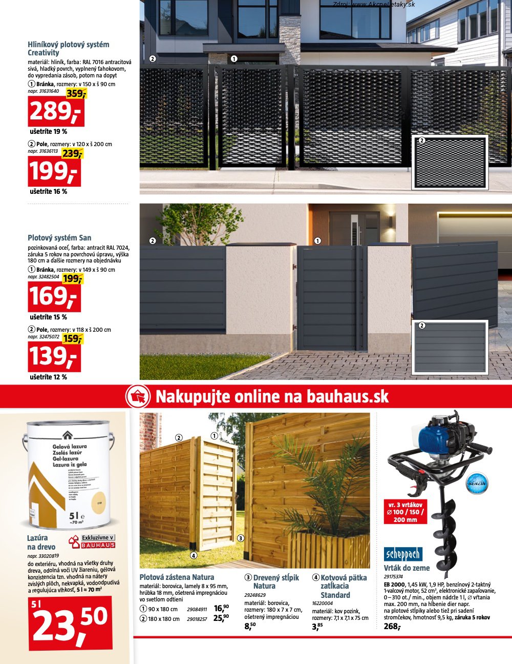 Leták BAUHAUS - strana 26