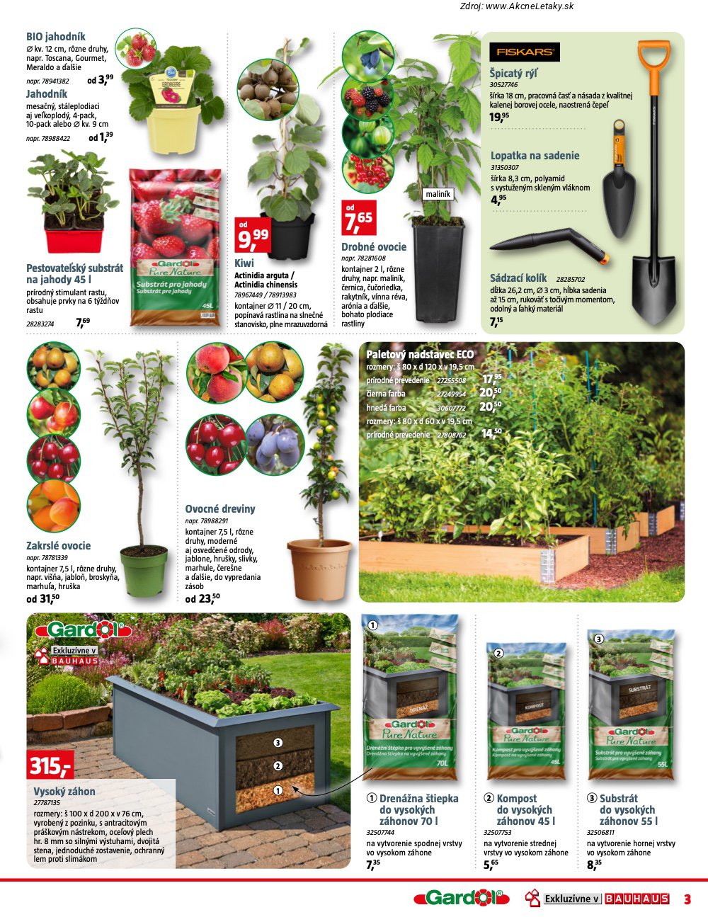 Leták BAUHAUS - strana 3