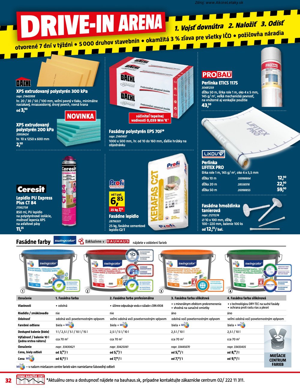 Leták BAUHAUS - strana 32