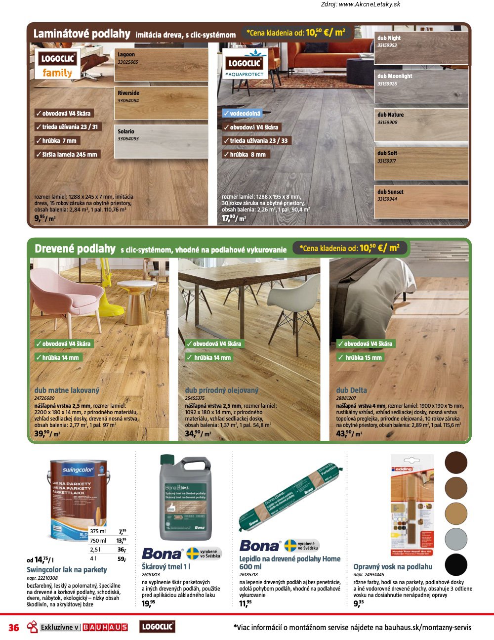 Leták BAUHAUS - strana 36