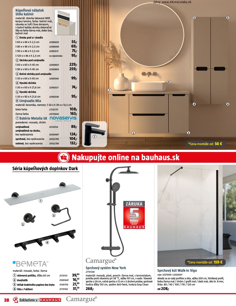 Leták BAUHAUS - strana 38