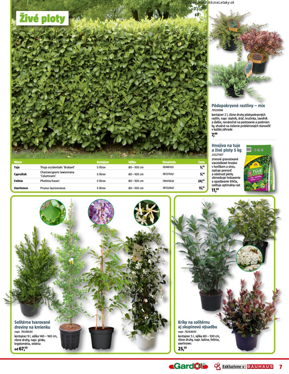 Leták BAUHAUS - strana 7