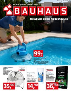 Leták BAUHAUS 1. 6. - 28. 6. 2026 
