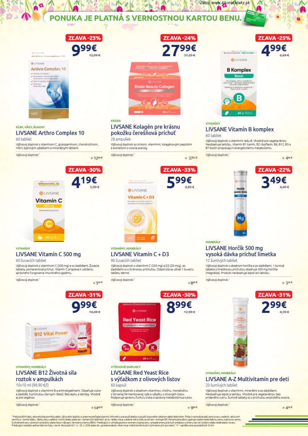 Leták BENU - strana 6