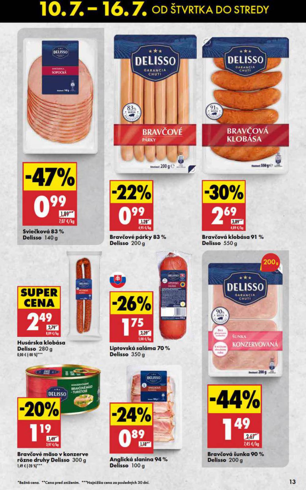 Leták Biedronka (10. 7. - 16. 7. 2025) - strana 13 z 48