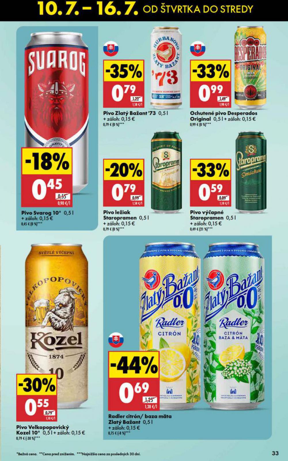 Leták Biedronka (10. 7. - 16. 7. 2025) - strana 33 z 48