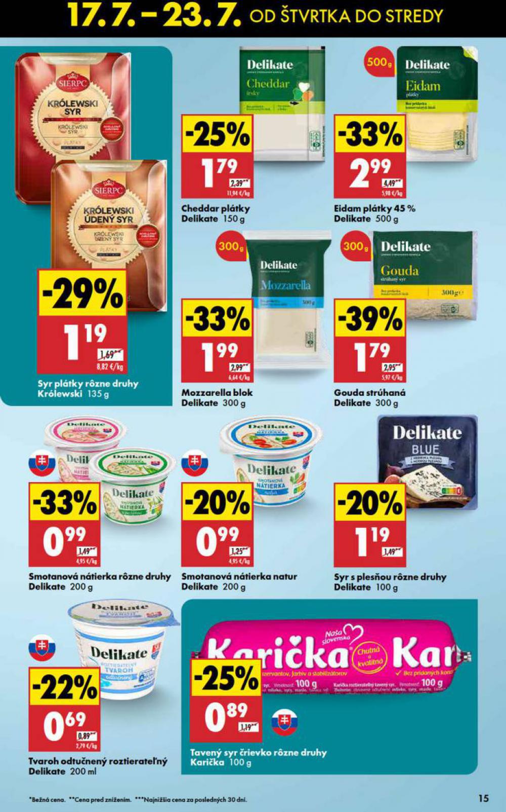 Leták Biedronka (17. 7. - 23. 7. 2025) - strana 15 z 48