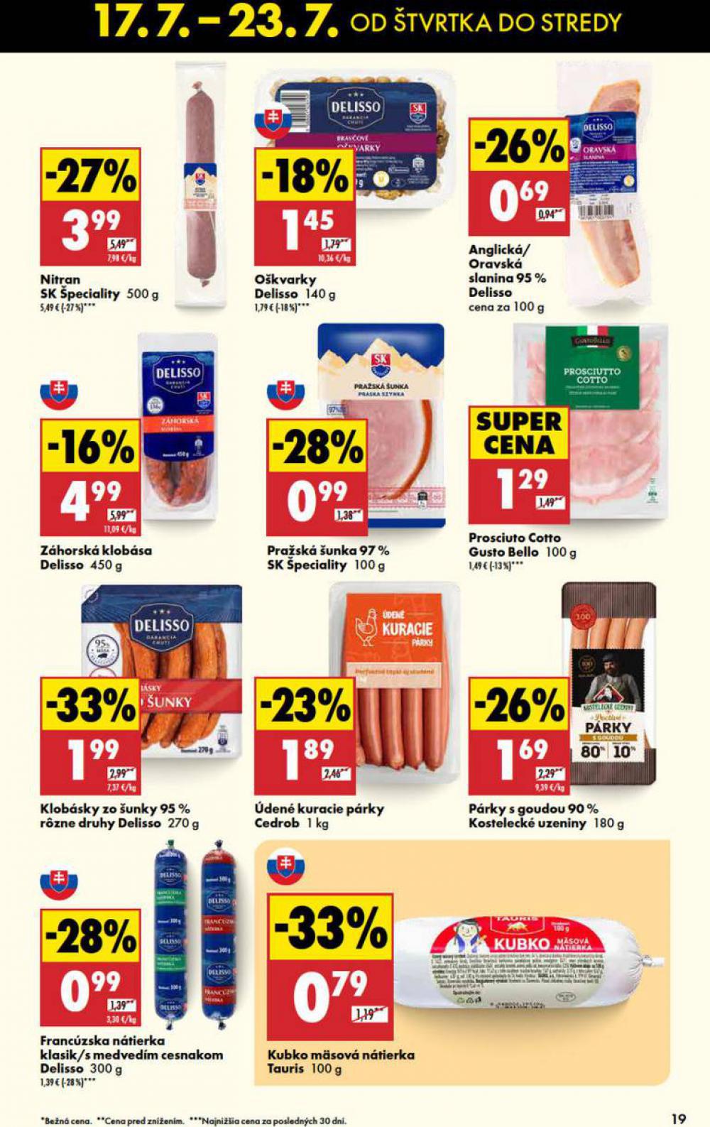 Leták Biedronka (17. 7. - 23. 7. 2025) - strana 19 z 48