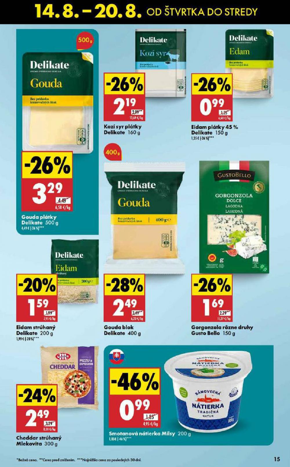 Leták Biedronka (14. 8. - 20. 8. 2025) - strana 15 z 48