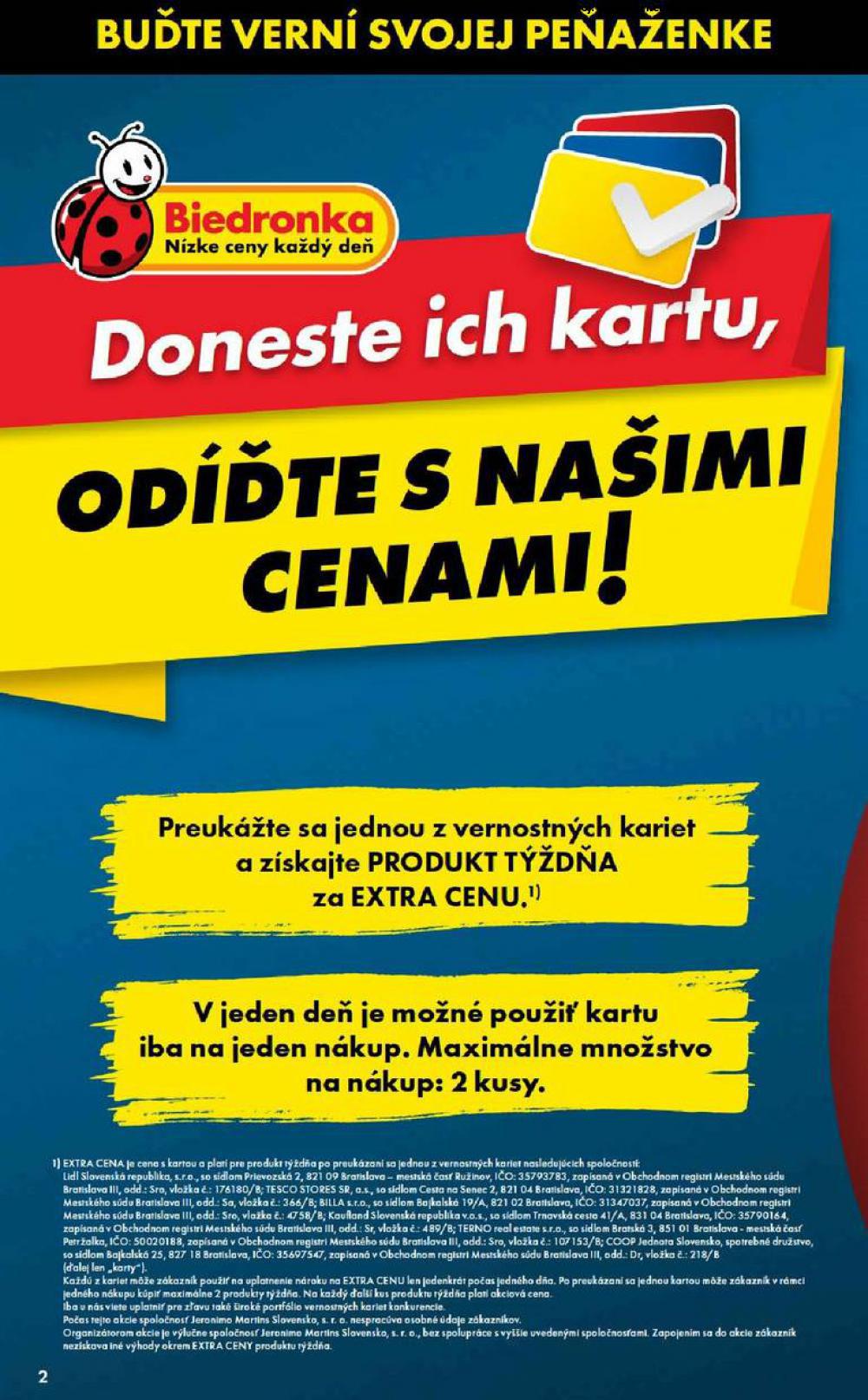 Leták Biedronka - strana 2