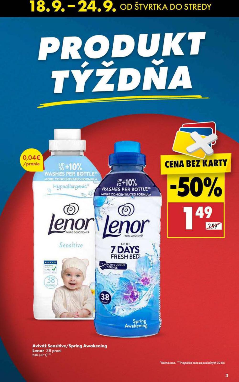 Leták Biedronka (18. 9. - 24. 9. 2025) - strana 3 z 48