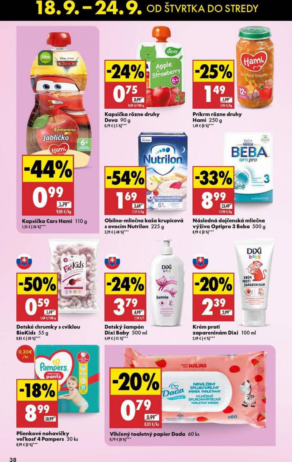 Leták Biedronka (18. 9. - 24. 9. 2025) - strana 38 z 48