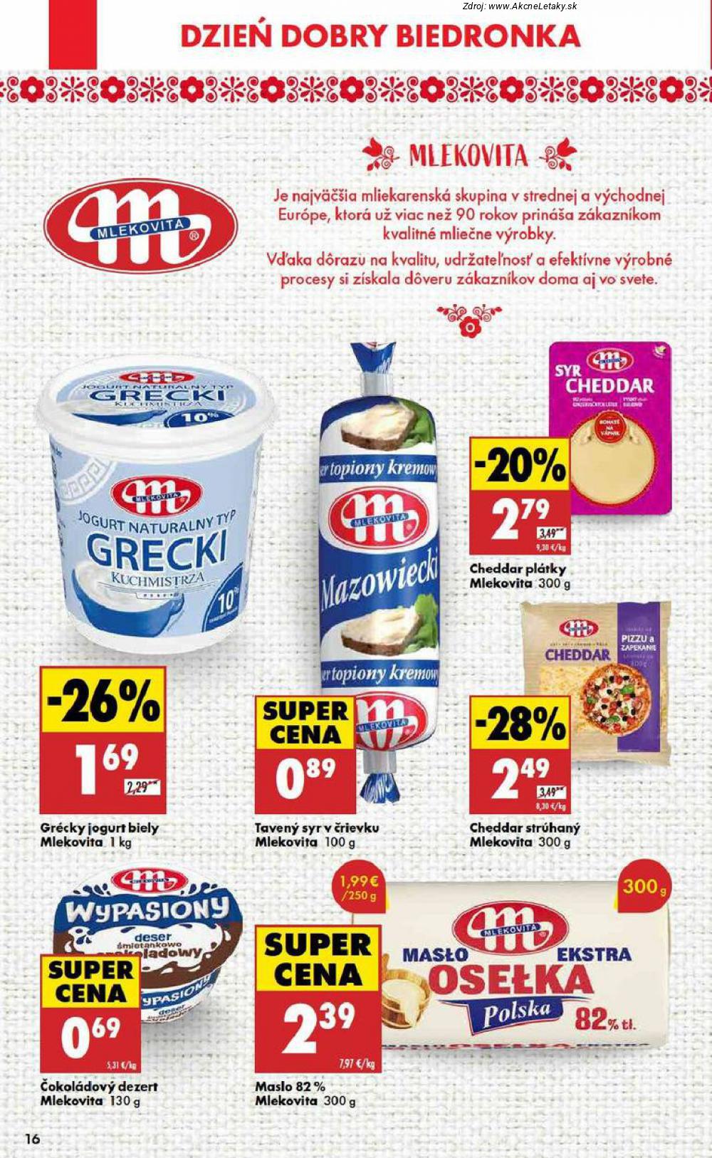 Leták Biedronka (25. 9. - 1. 10. 2025) - strana 16 z 48