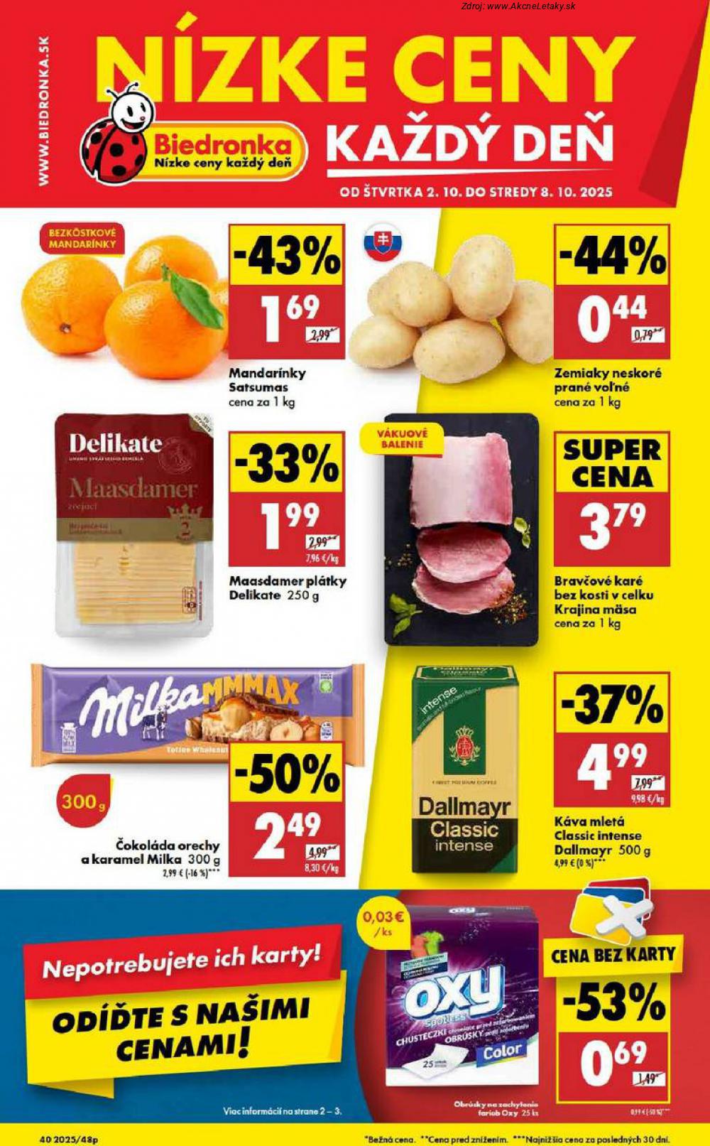 Leták Biedronka (2. 10. - 8. 10. 2025) - strana 1 z 48