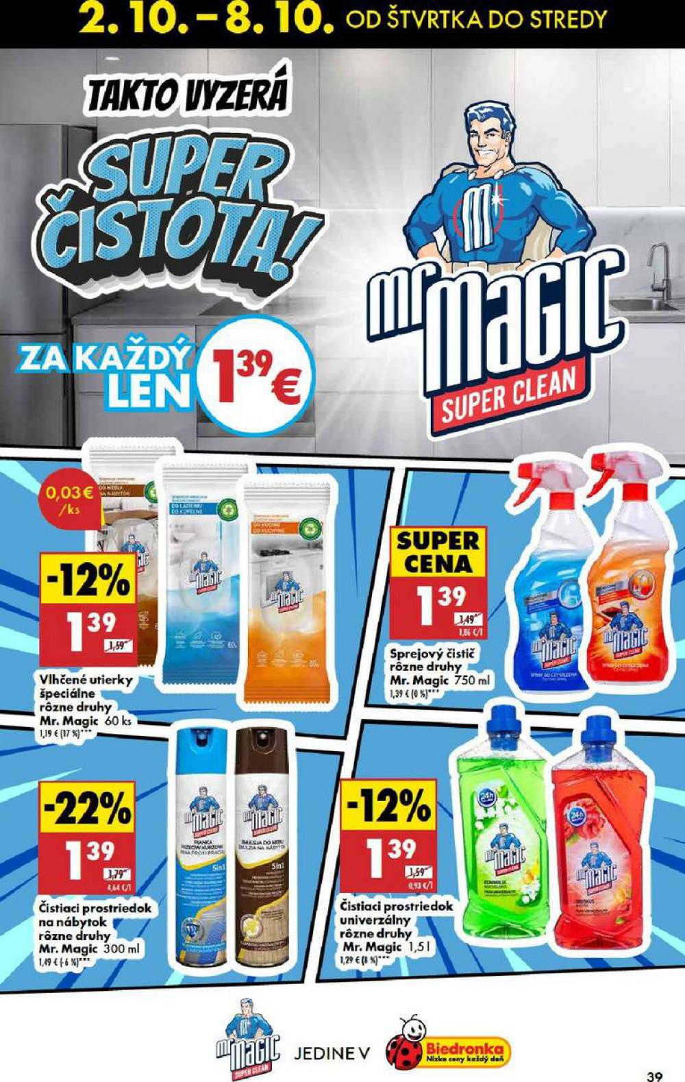 Leták Biedronka (2. 10. - 8. 10. 2025) - strana 39 z 48
