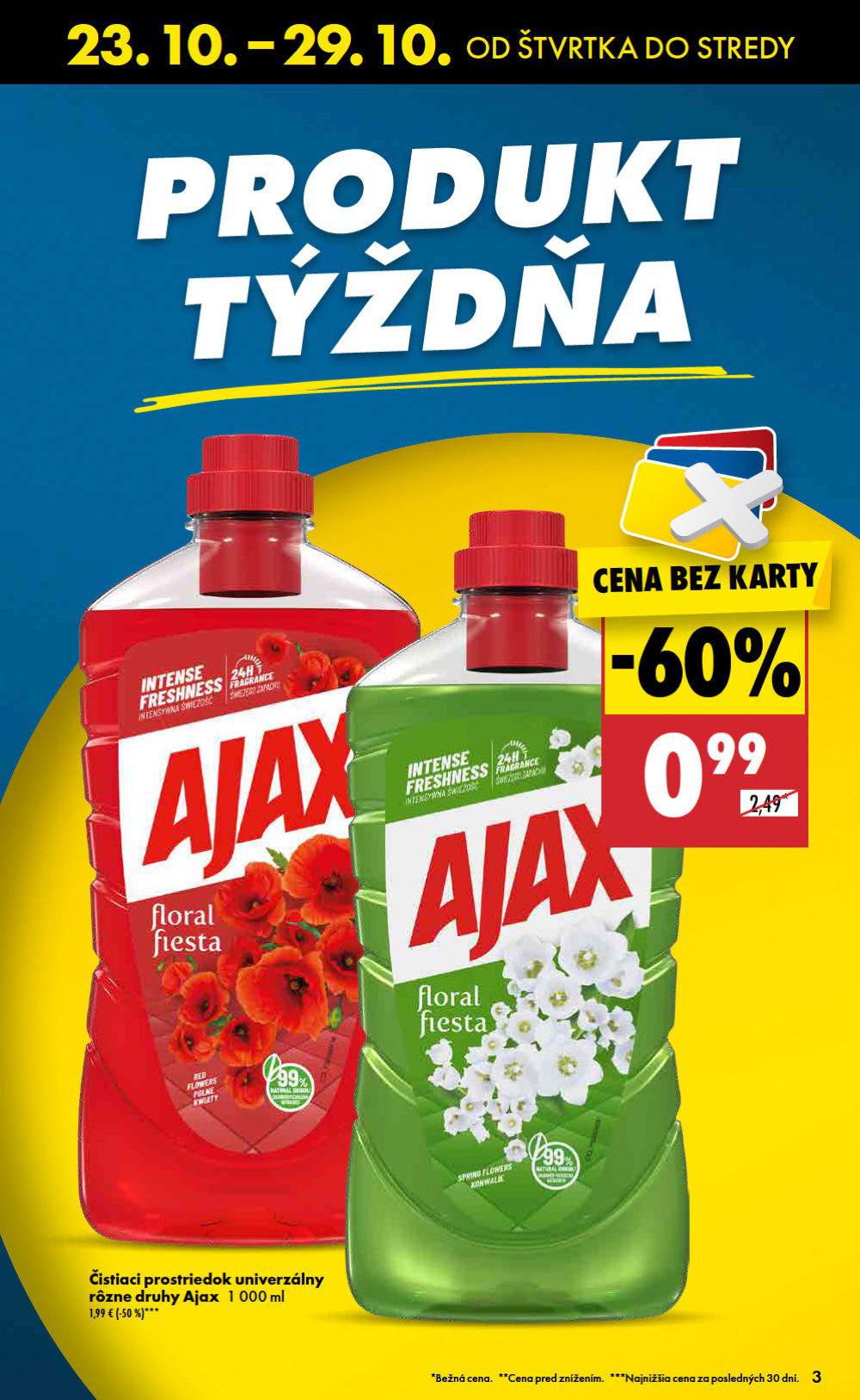 Leták Biedronka (23. 10. - 29. 10. 2025) - strana 3 z 48