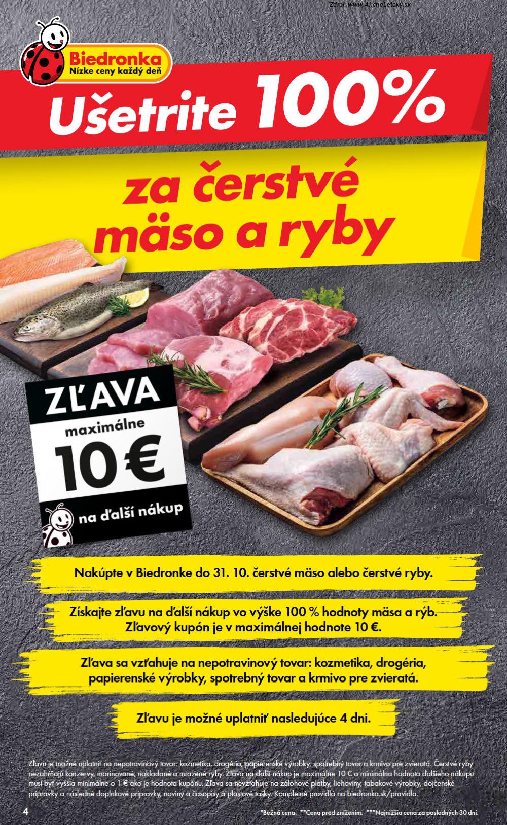Leták Biedronka (23. 10. - 29. 10. 2025) - strana 4 z 48