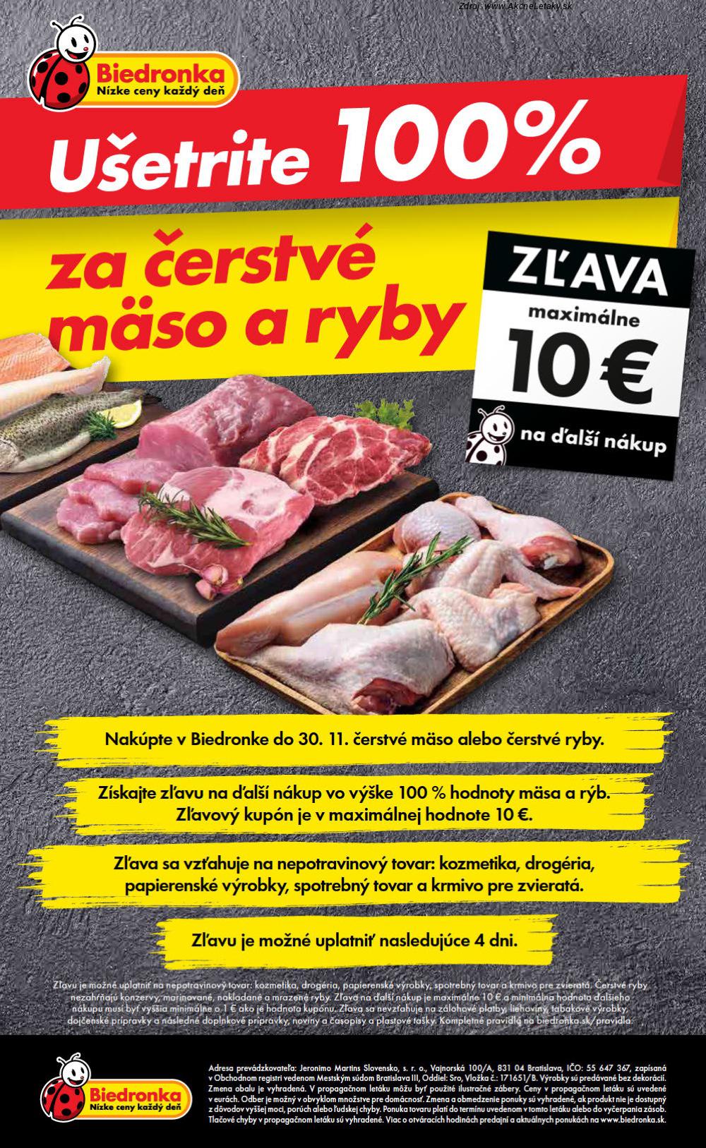 Leták Biedronka (6. 11. - 12. 11. 2025) - strana 48 z 48