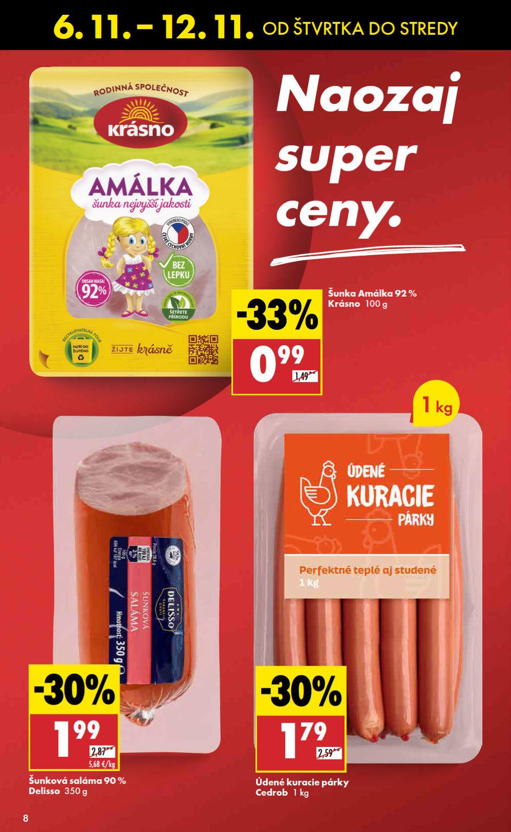 Leták Biedronka (6. 11. - 12. 11. 2025) - strana 8 z 48
