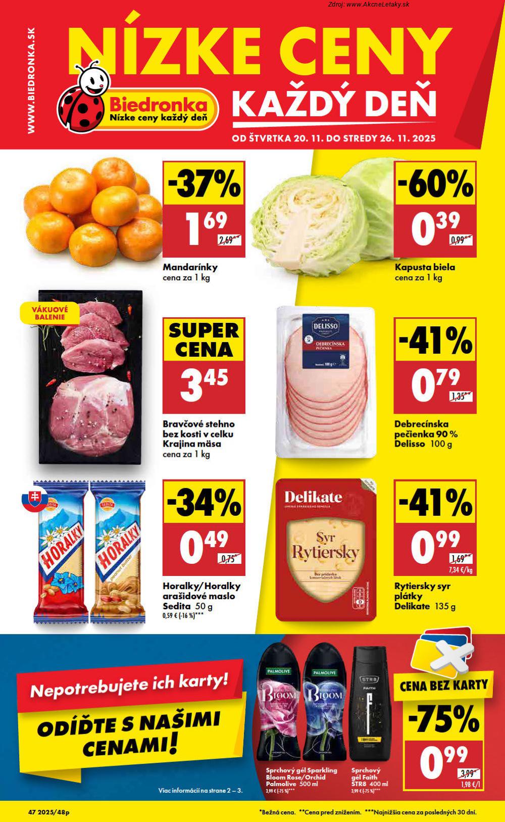Leták Biedronka (20. 11. - 26. 11. 2025) - strana 1 z 48