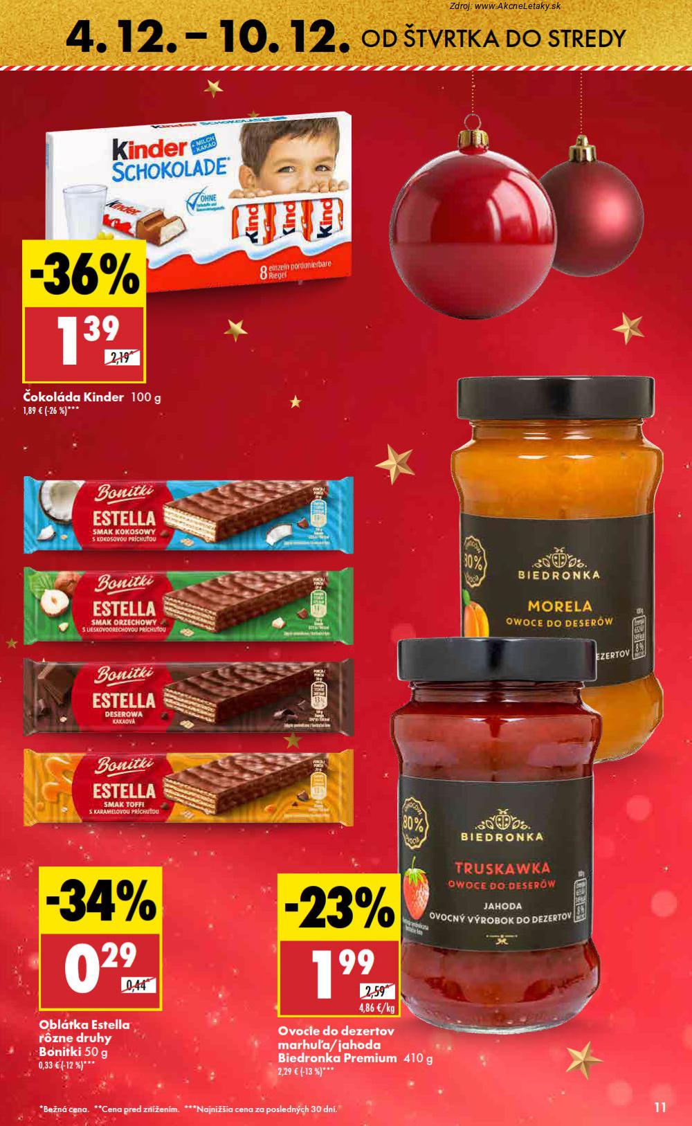 Leták Biedronka (4. 12. - 10. 12. 2025) - strana 11 z 48