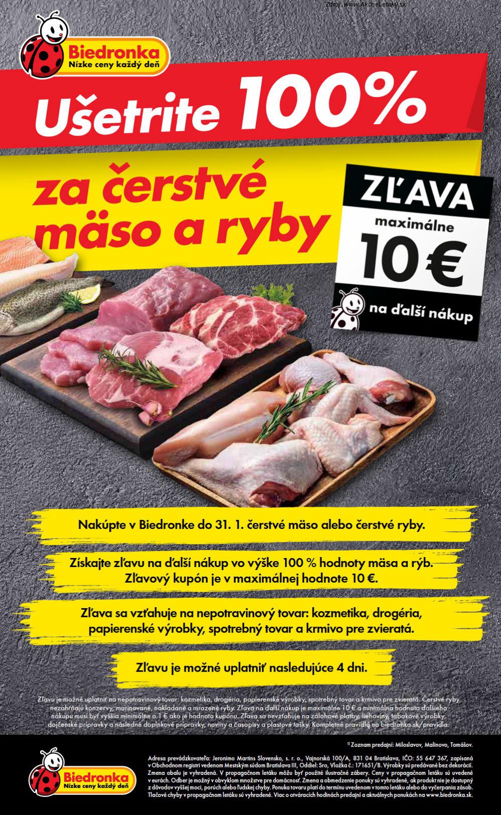 Leták Biedronka (22. 1. - 28. 1. 2026) - strana 48 z 48