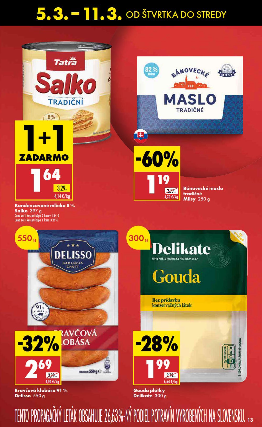 Leták Biedronka (5. 3. - 11. 3. 2026) - strana 13 z 48