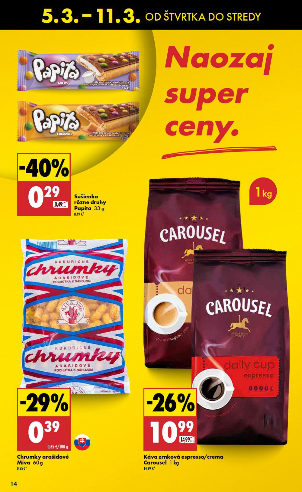 Leták Biedronka (5. 3. - 11. 3. 2026) - strana 14 z 48