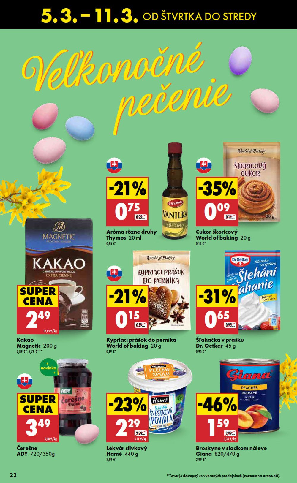 Leták Biedronka (5. 3. - 11. 3. 2026) - strana 22 z 48