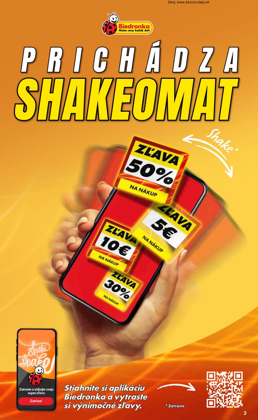 Leták Biedronka (5. 3. - 11. 3. 2026) - strana 3 z 48