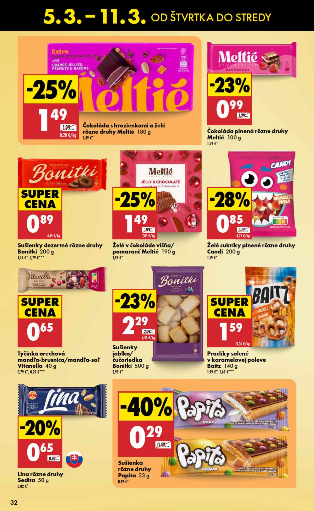 Leták Biedronka (5. 3. - 11. 3. 2026) - strana 32 z 48