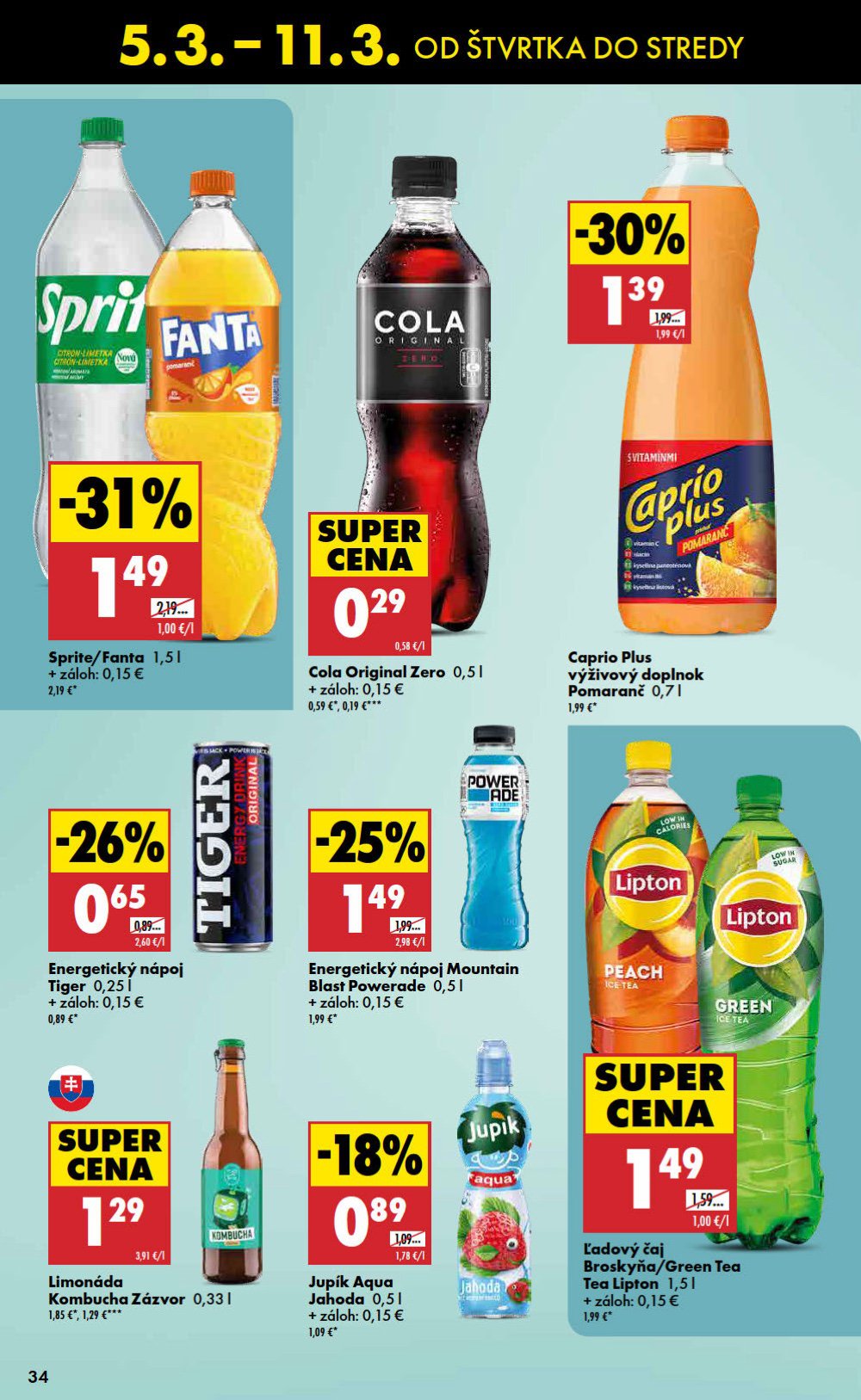 Leták Biedronka (5. 3. - 11. 3. 2026) - strana 34 z 48