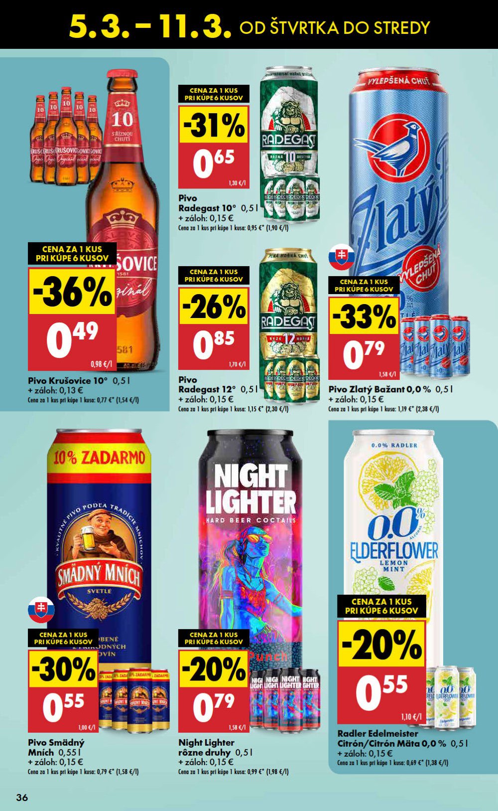 Leták Biedronka (5. 3. - 11. 3. 2026) - strana 36 z 48