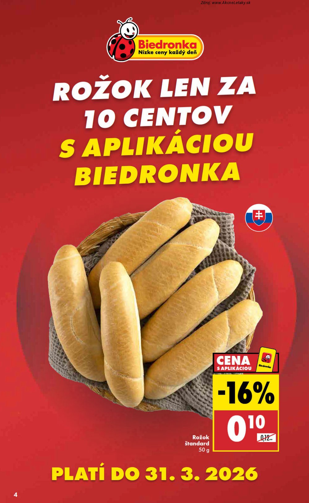 Leták Biedronka (5. 3. - 11. 3. 2026) - strana 4 z 48