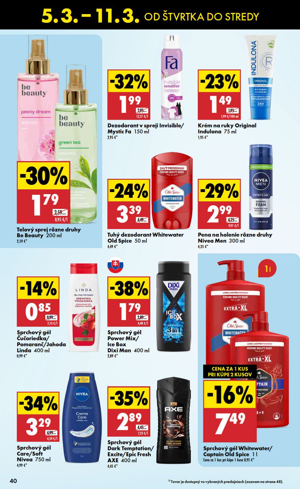 Leták Biedronka (5. 3. - 11. 3. 2026) - strana 40 z 48