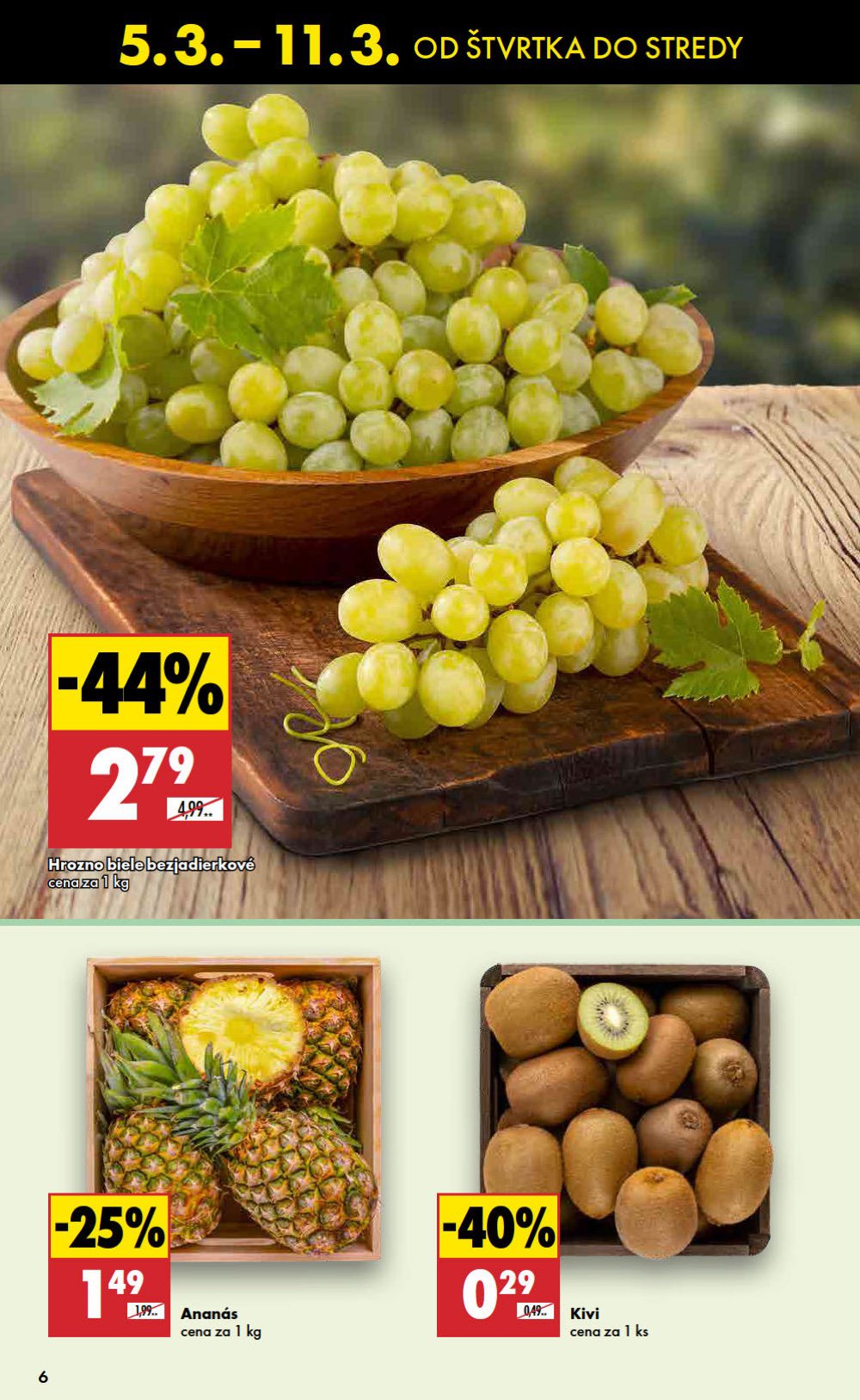 Leták Biedronka (5. 3. - 11. 3. 2026) - strana 6 z 48