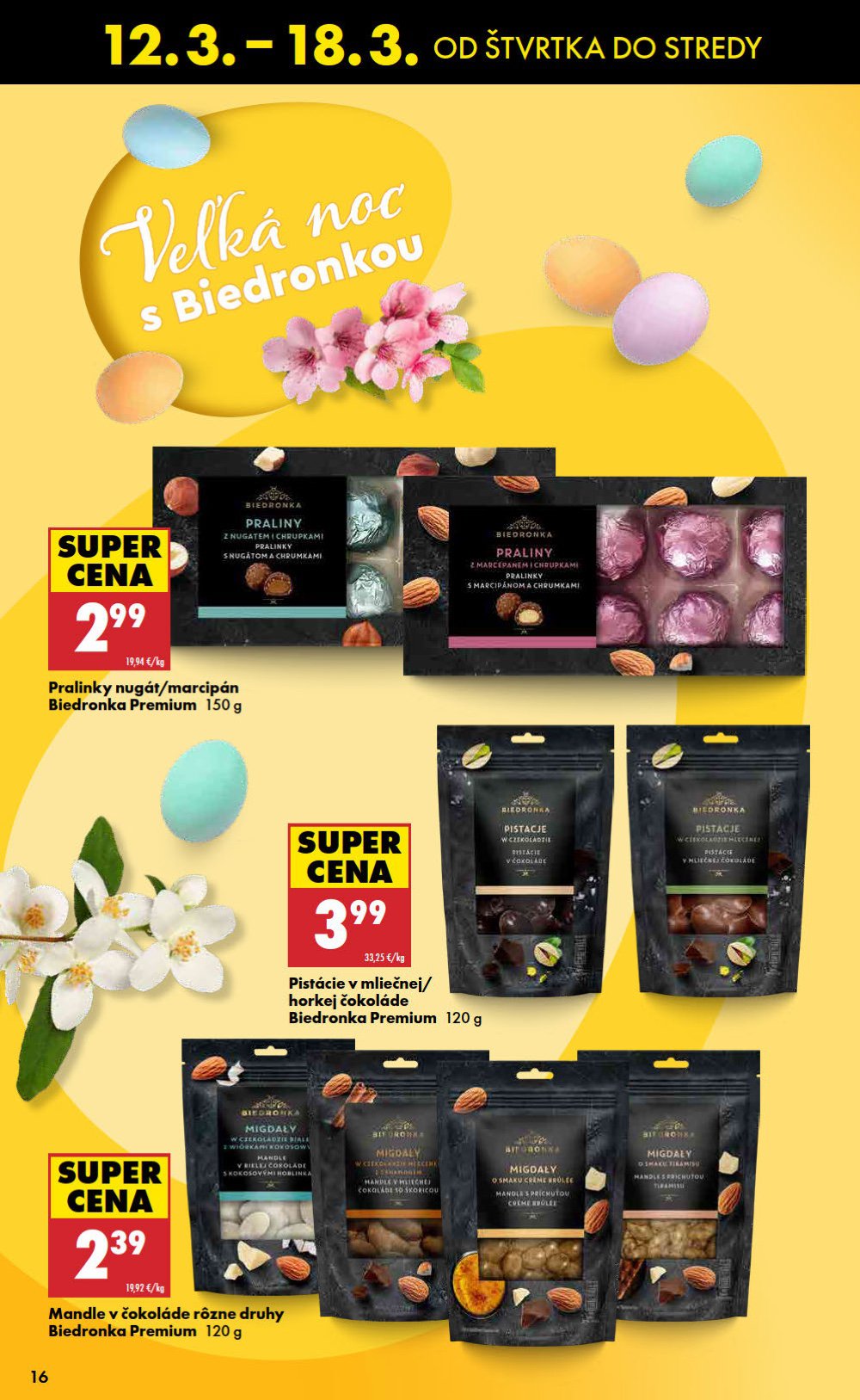 Leták Biedronka (12. 3. - 18. 3. 2026) - strana 16 z 48