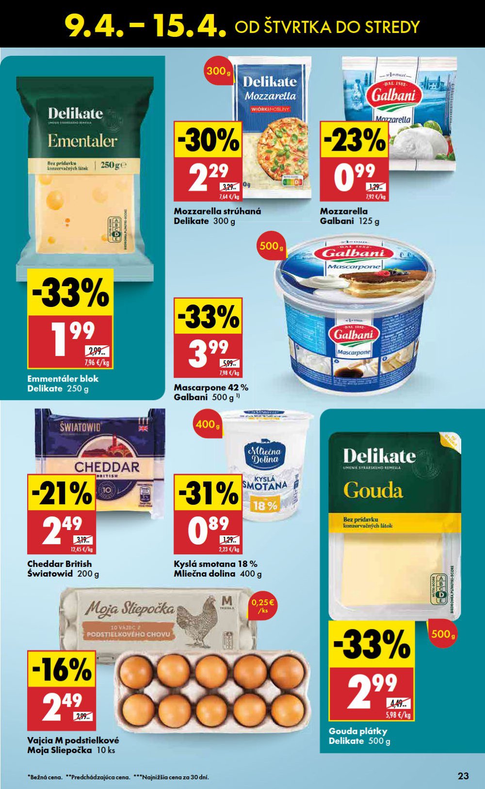 Leták Biedronka (9. 4. - 15. 4. 2026) - strana 23 z 48