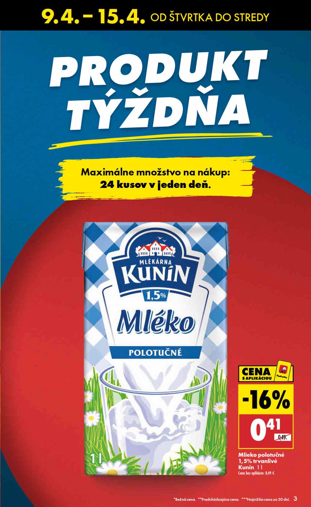 Leták Biedronka (9. 4. - 15. 4. 2026) - strana 3 z 48