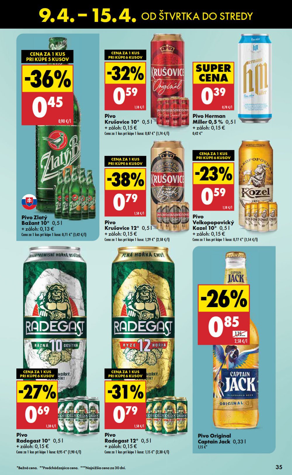 Leták Biedronka (9. 4. - 15. 4. 2026) - strana 35 z 48