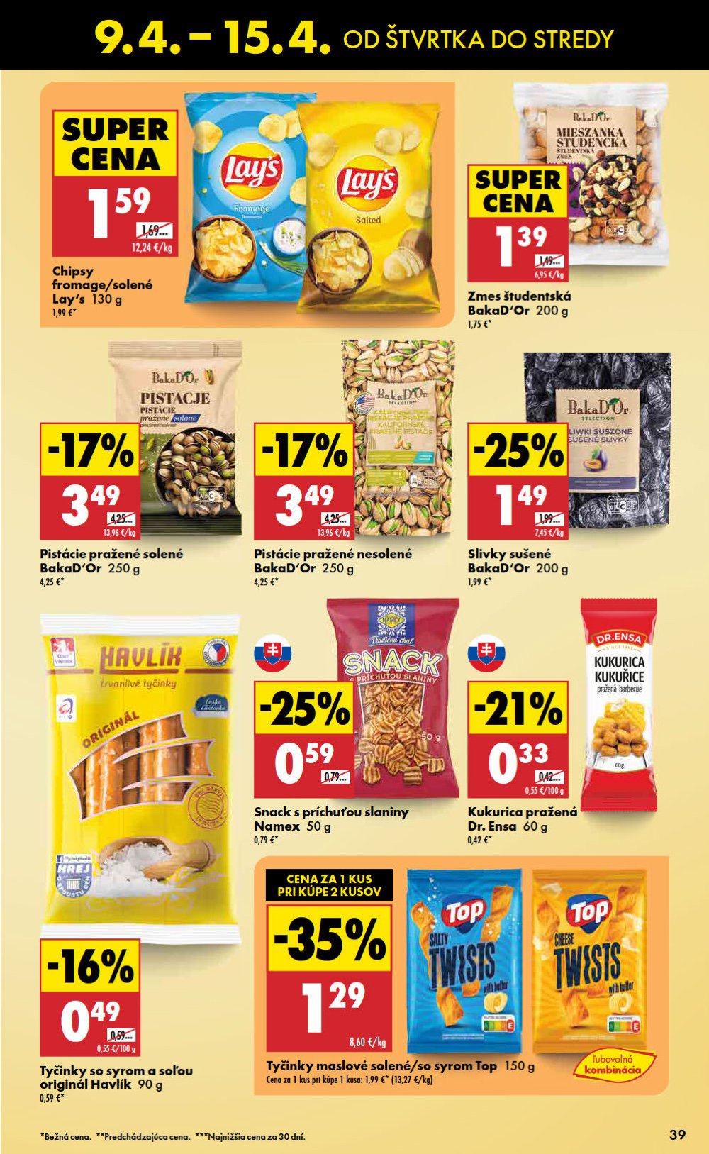 Leták Biedronka (9. 4. - 15. 4. 2026) - strana 39 z 48