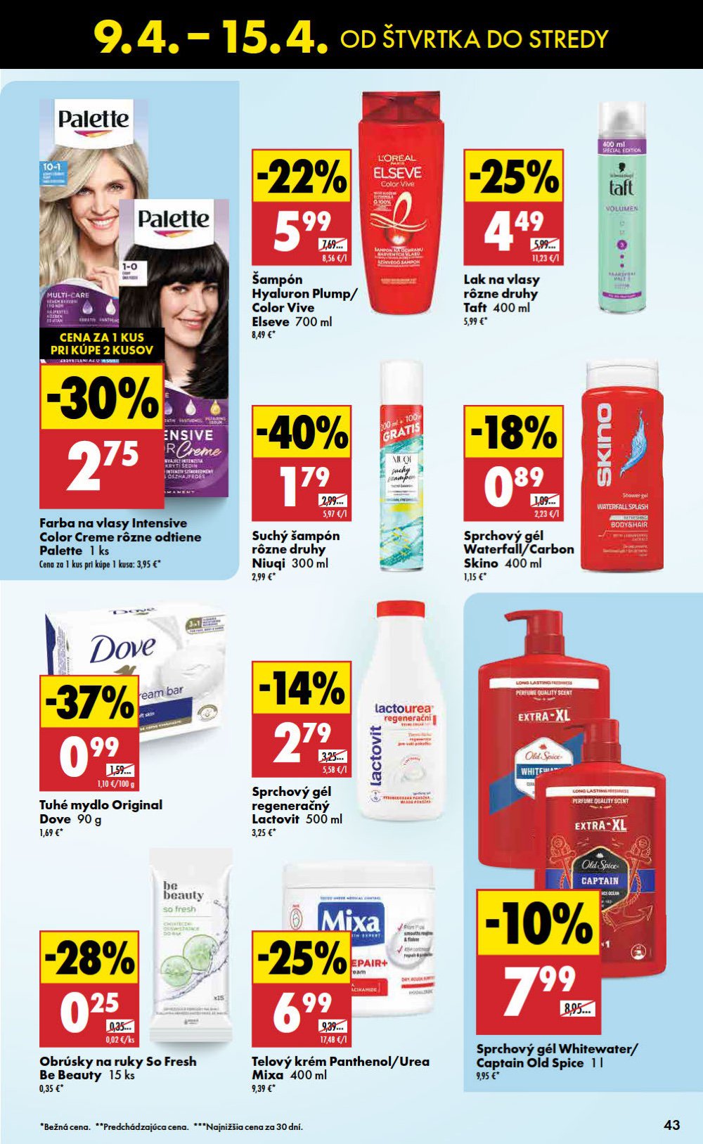 Leták Biedronka (9. 4. - 15. 4. 2026) - strana 43 z 48