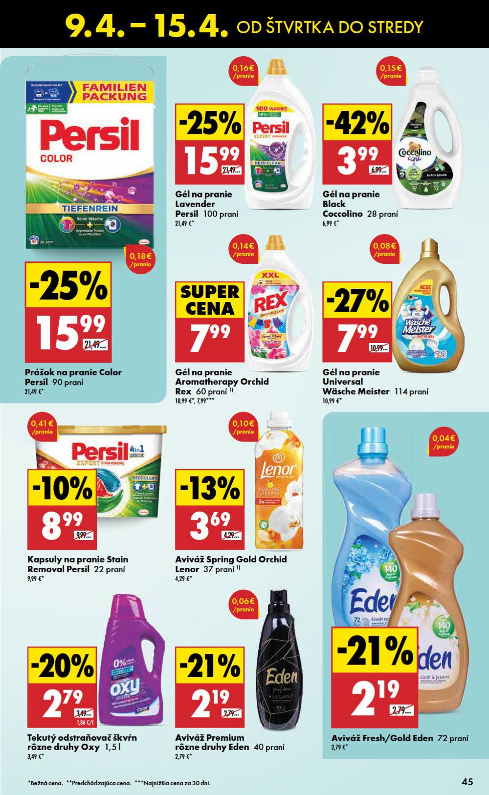 Leták Biedronka (9. 4. - 15. 4. 2026) - strana 45 z 48