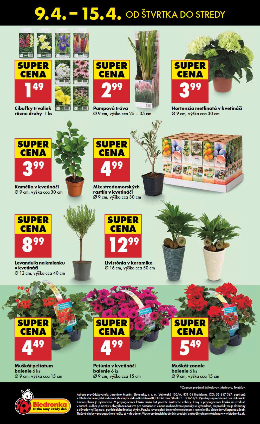 Leták Biedronka (9. 4. - 15. 4. 2026) - strana 48 z 48