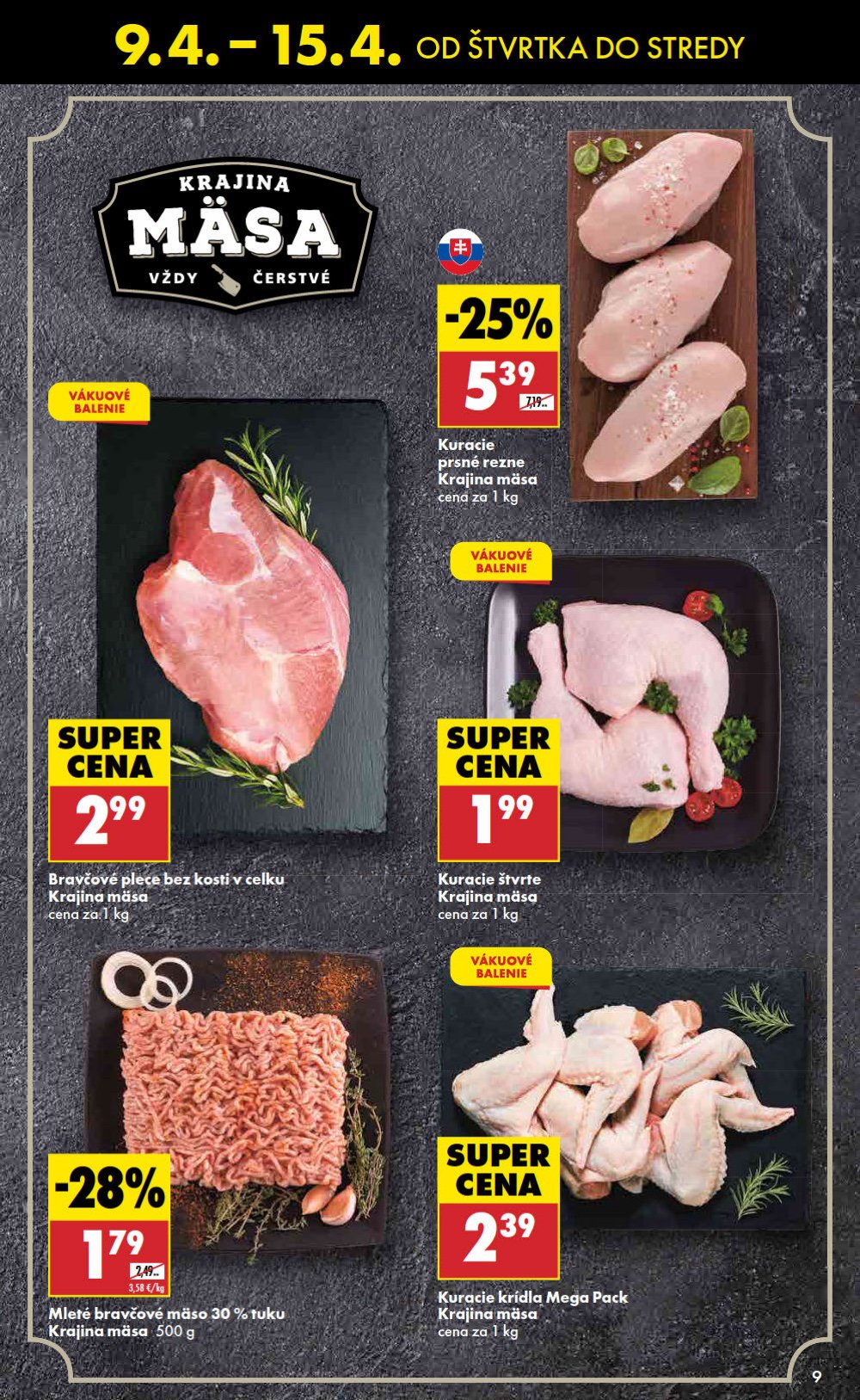 Leták Biedronka (9. 4. - 15. 4. 2026) - strana 9 z 48