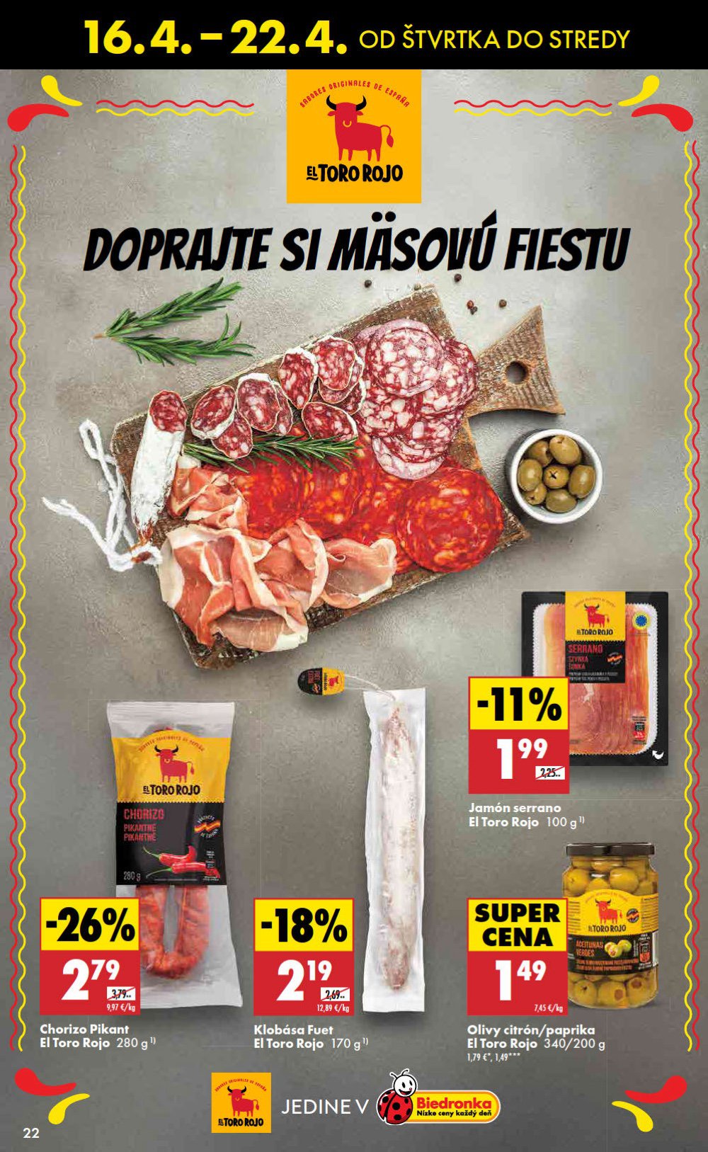 Leták Biedronka - strana 22