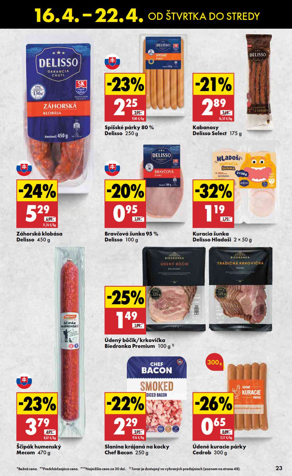 Leták Biedronka (16. 4. - 22. 4. 2026) - strana 23 z 48